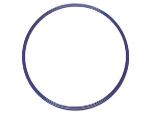 Platte hoepels 70 cm - Set van 2