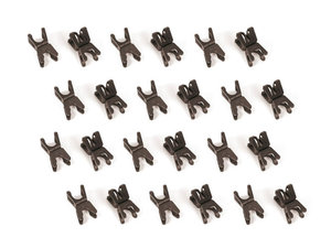 Clips voor oefenstokken en hoepels