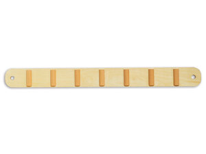 Gymnastiek loopbrug met halfronde latjes Gymnastiek loopbrug met halfronde latjes