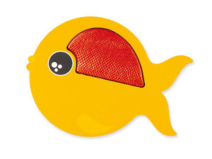 Wandspeelelement - Vijver, vis