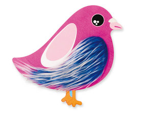 Wandspeelelement - Lucht, duif