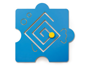 Wandbord - Puzzelvorm, vis