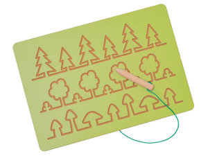 Schrijfmotoriekbord bos Schrijfmotoriekbord bos