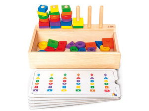 Geometrische ritmes. Educatief spel