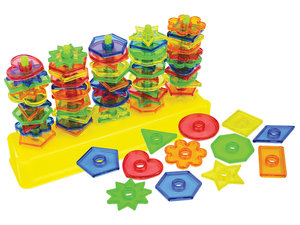 Transparant sorteren van vormen