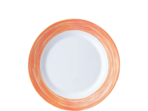 Servies Brush - Oranje bord  M