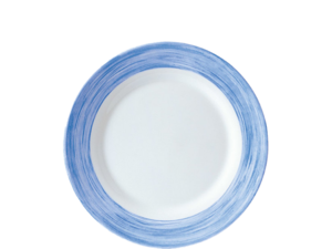 Servies Brush - Blauw bord  M