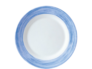 Servies Brush - Blauw bord L