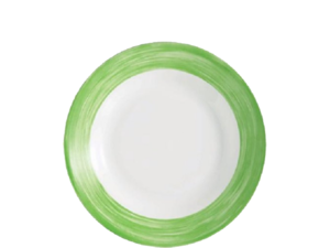 Servies Brush - Groen bord  M