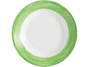 Servies Brush - Groen bord XL