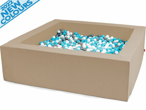 Softplay  ballenbak 150x150 cm incl. ballen Softplay  ballenbak 150x150 cm incl. ballen