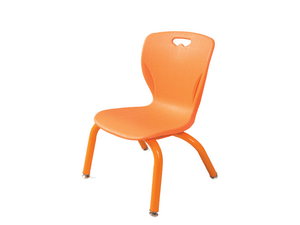 Shell -KDV stoel, maat 1  ORANJE