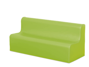 Softplay bankje, zithoogte 25 cm LIME GROEN Softplay bankje, zithoogte 25 cm LIME GROEN