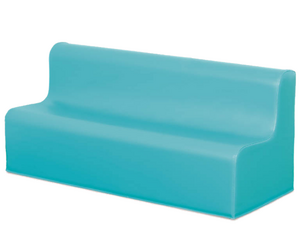 Softplay bankje, Zithoogte 32 cm LICHTBLAUW Softplay bankje, Zithoogte 32 cm LICHTBLAUW