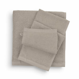 Washandjes Taupe (12 stuks)