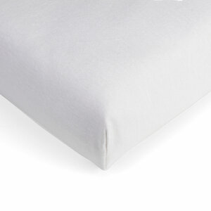 Jersey hoeslaken Wit