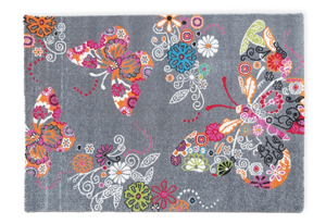 Vlinders vloerkleed - 4 x 5 meter Vlinders vloerkleed - 4 x 5 meter