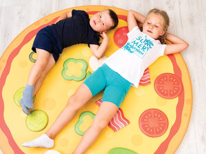 Speelmat  pizza Speelmat  pizza