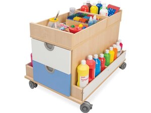 Cubo - Knutselmaterialenkar Cubo - Knutselmaterialenkar