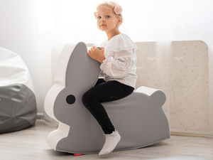 Softplay  konijn - hobbeldier Softplay  konijn - hobbeldier