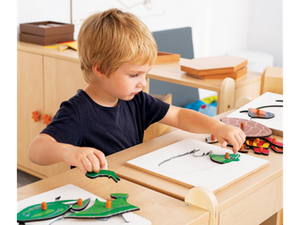 Dierenpuzzel kikker Dierenpuzzel kikker