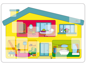 Our houses - Spel om Engels te leren Our houses - Spel om Engels te leren