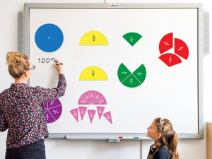 Breuken en percentages, magnetisch Breuken en percentages, magnetisch