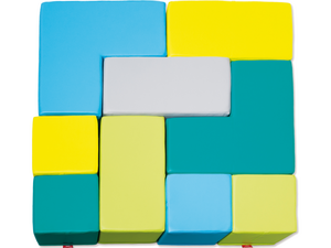 Softplay blokken mozaiek Softplay blokken mozaiek