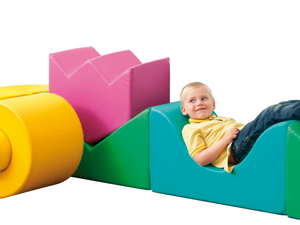 Softplay  zithoekje bloementuin Softplay  zithoekje bloementuin
