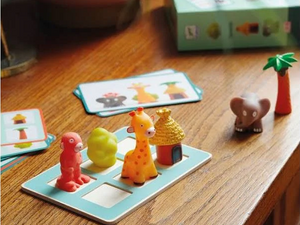 Dieren. Set met werkkaarten