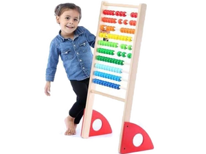 Groot kleurrijk telraam