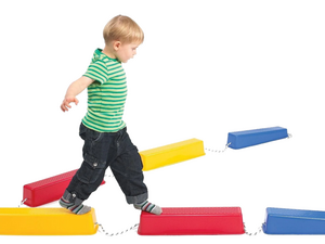 Evenwichtspad balken Evenwichtspad balken