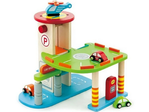 Parkeergarage met twee verdiepingen Parkeergarage met twee verdiepingen