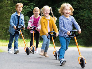 Stuurwielen - set van 4 Stuurwielen - set van 4