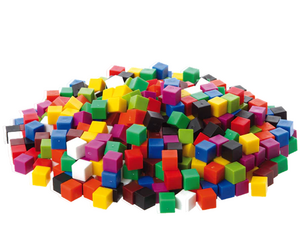 Aantallen blokjes. Grote set