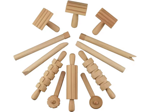 Houten modelleertools