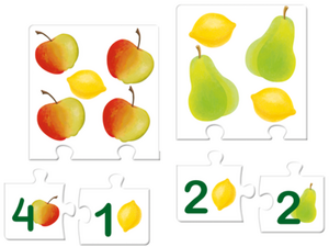 Ik tel en voeg toe. Educatieve puzzel Ik tel en voeg toe. Educatieve puzzel