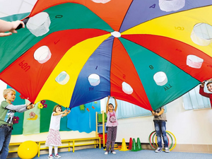 Parachute regenboog Parachute regenboog