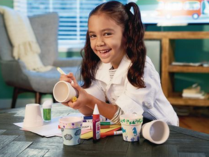 Keramische potten voor decoratie. 