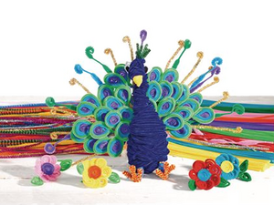 Chenille Mix kleuren 250 st.