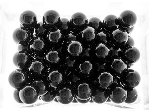 Softplay pool balls 500 pcs. Black
