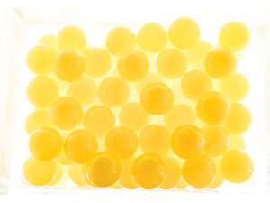 Softplay pool balls 500 pcs. Yellow