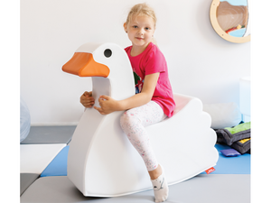 Softplay  zwaan  - hobbeldier Softplay  zwaan  - hobbeldier