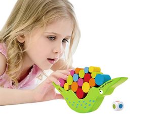 Evenwichtsspel 'Krokodil'