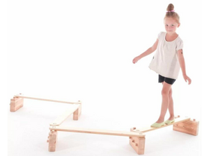 Evenwichtsbalk met 4 haken Evenwichtsbalk met 4 haken