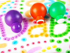 Verfdotters, set van 24 Verfdotters, set van 24