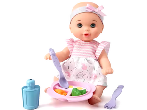 Pop met voeding Pop met voeding