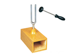 Een 440 Hz stemvork in een koffer