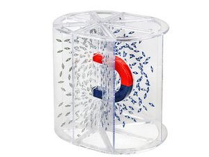 Magnetische veldlijnen. Demonstratiemodel