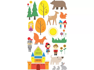 Muurstickers sprookjes Muurstickers sprookjes